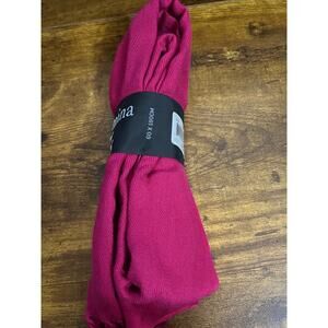 Soft Silky Solid Burgundy ALTARE Pashmina Ladies Shawl Wrap